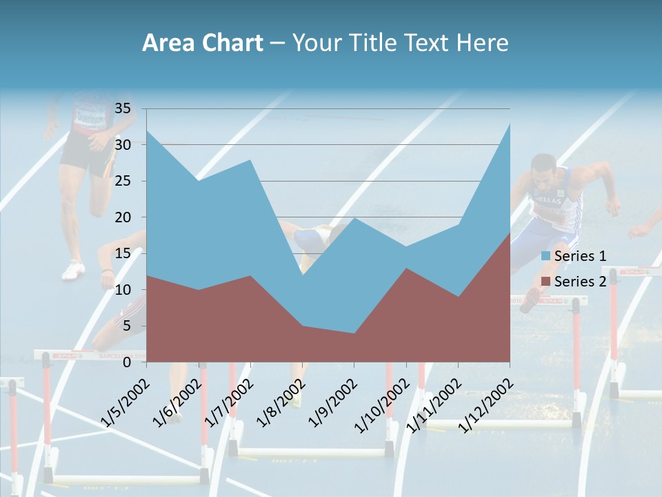 Olympic Metres Long PowerPoint Template