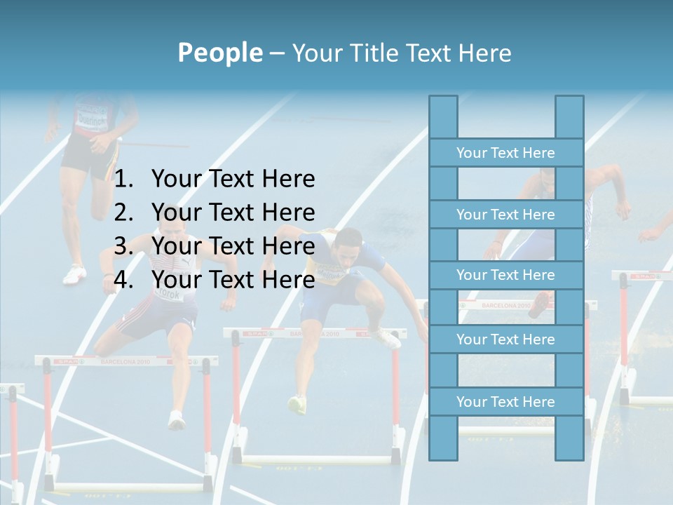 Olympic Metres Long PowerPoint Template