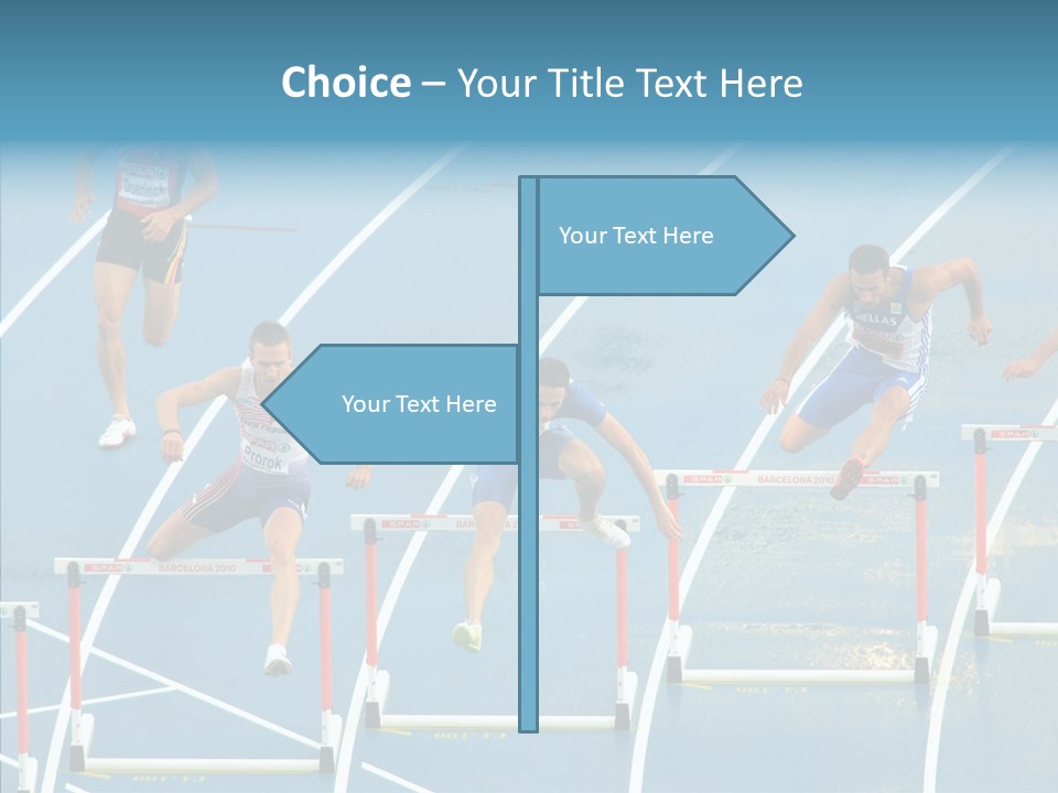 Olympic Metres Long PowerPoint Template