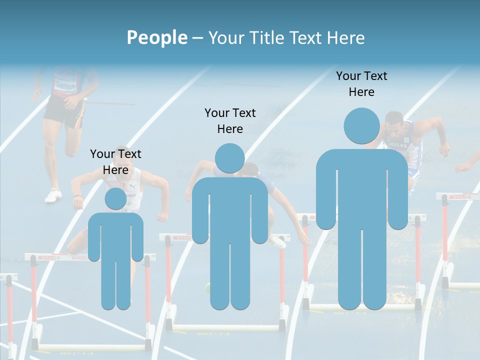 Olympic Metres Long PowerPoint Template