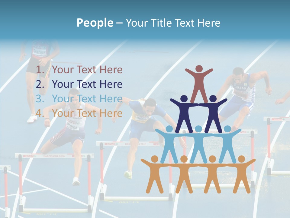 Olympic Metres Long PowerPoint Template