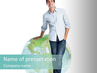 Meeting Teamwork Li Ten PowerPoint Template