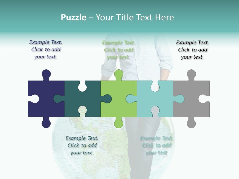 Meeting Teamwork Li Ten PowerPoint Template