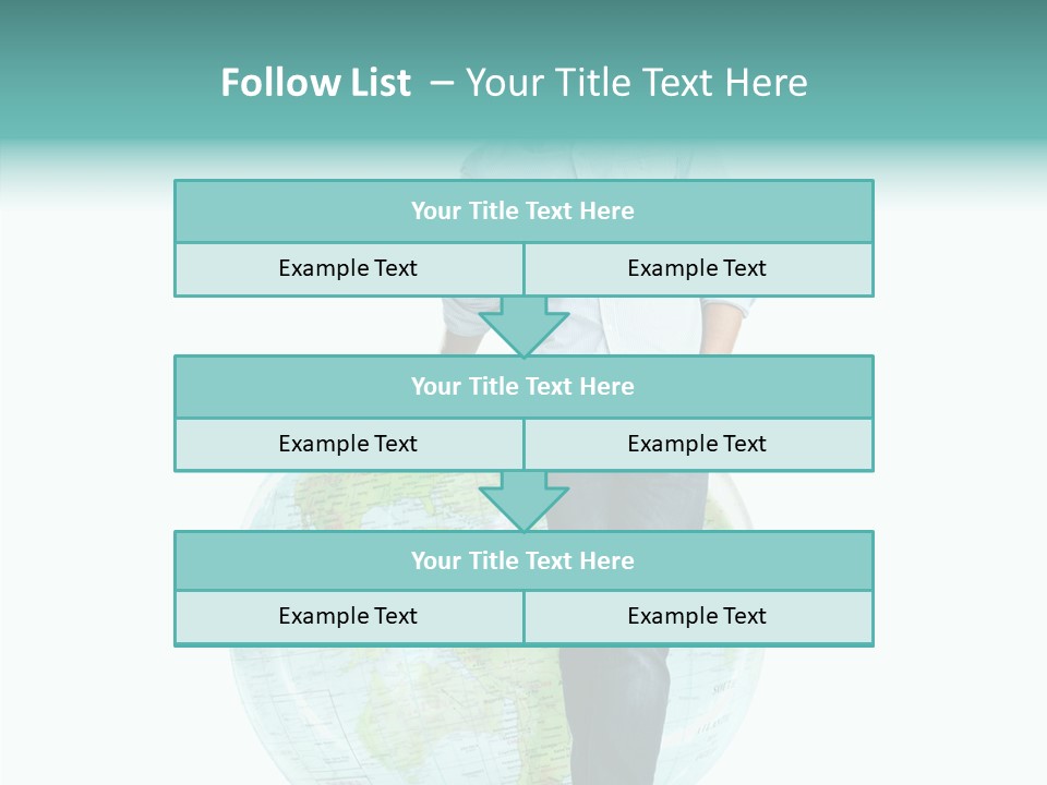 Meeting Teamwork Li Ten PowerPoint Template