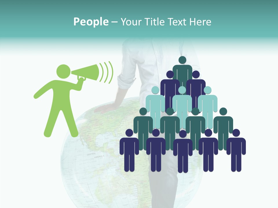 Meeting Teamwork Li Ten PowerPoint Template