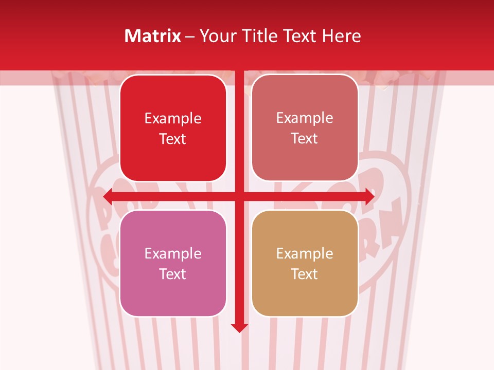 Salty Full Bucket PowerPoint Template