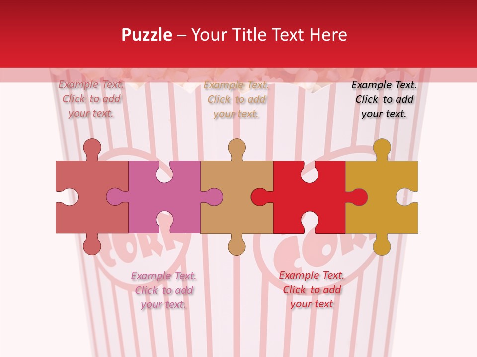 Salty Full Bucket PowerPoint Template