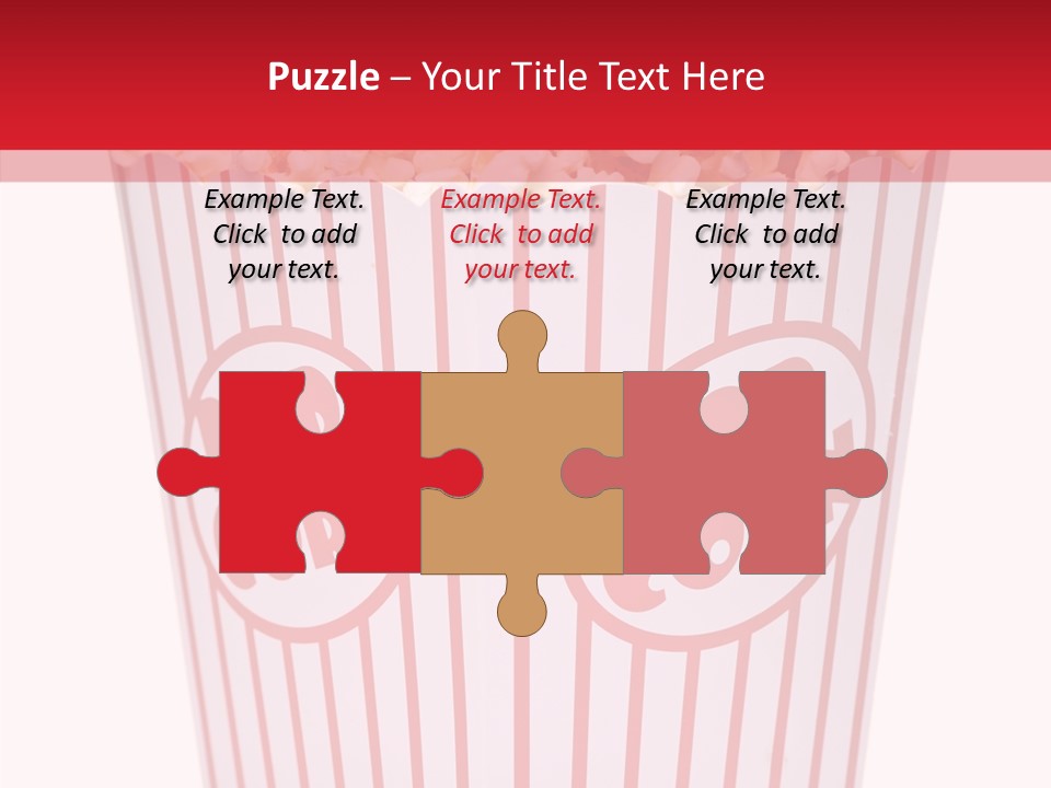 Salty Full Bucket PowerPoint Template