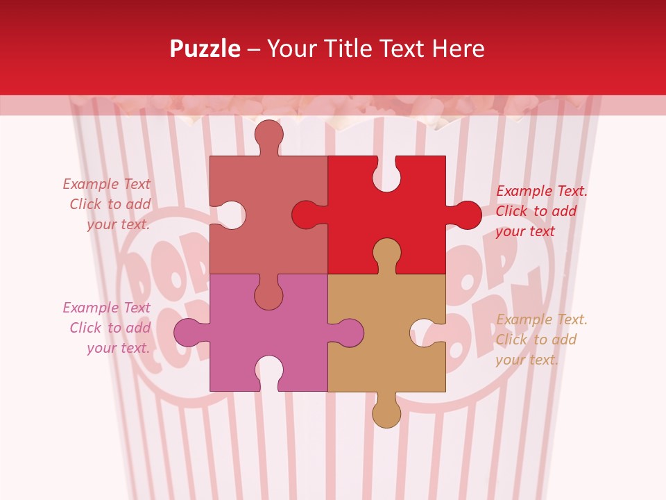 Salty Full Bucket PowerPoint Template