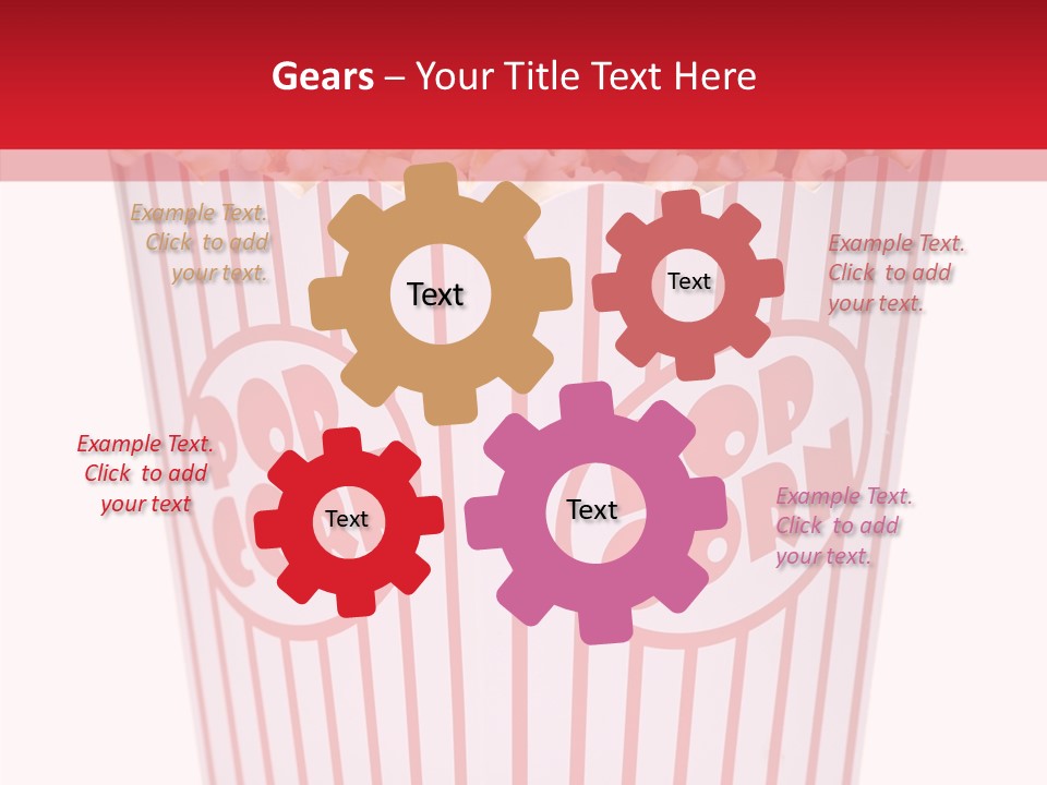 Salty Full Bucket PowerPoint Template