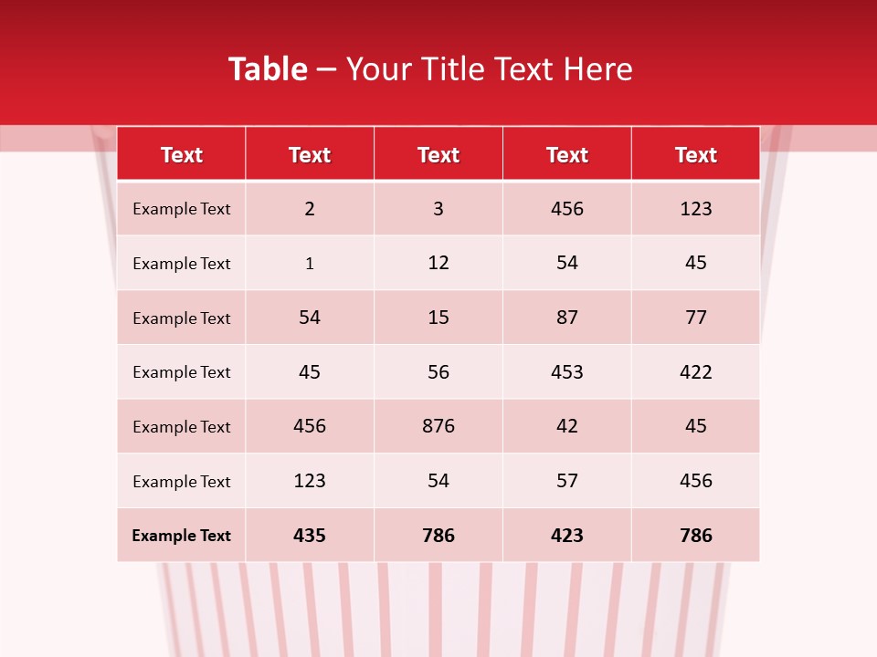 Salty Full Bucket PowerPoint Template