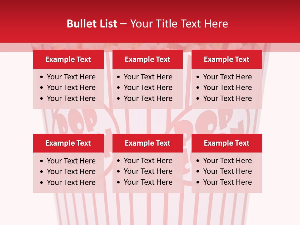 Salty Full Bucket PowerPoint Template