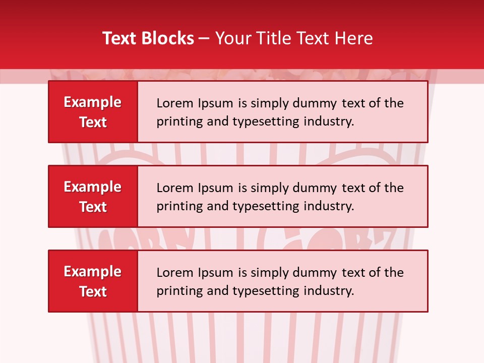 Salty Full Bucket PowerPoint Template