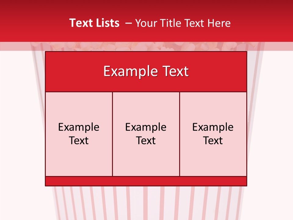 Salty Full Bucket PowerPoint Template