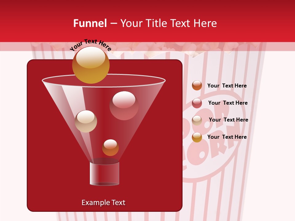 Salty Full Bucket PowerPoint Template