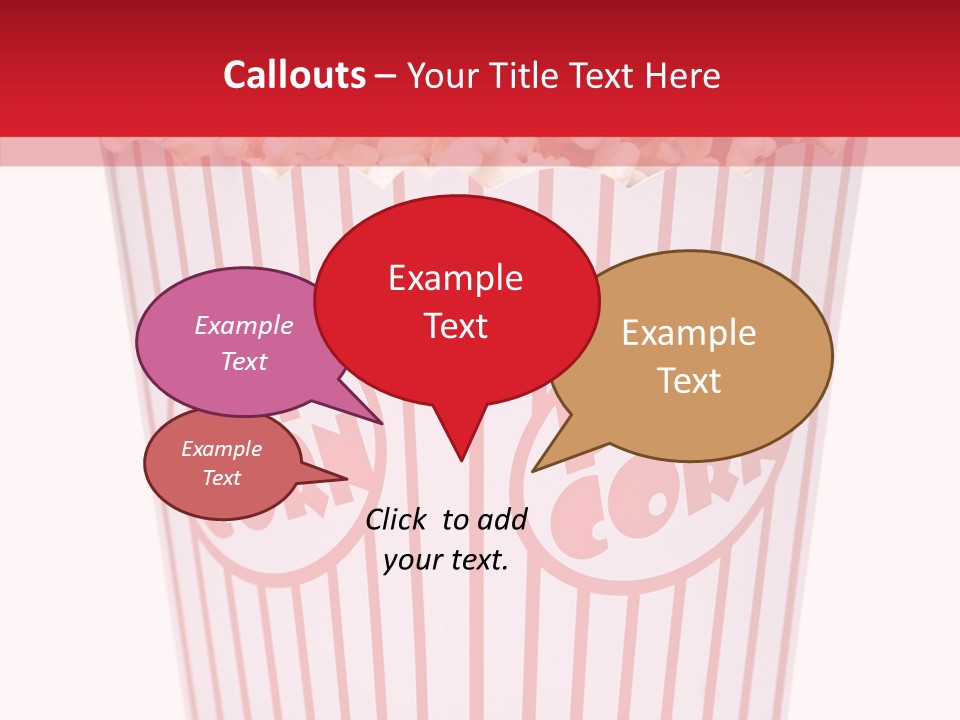 Salty Full Bucket PowerPoint Template
