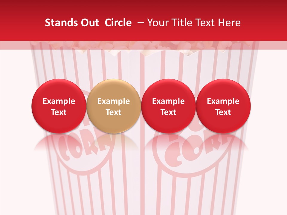 Salty Full Bucket PowerPoint Template