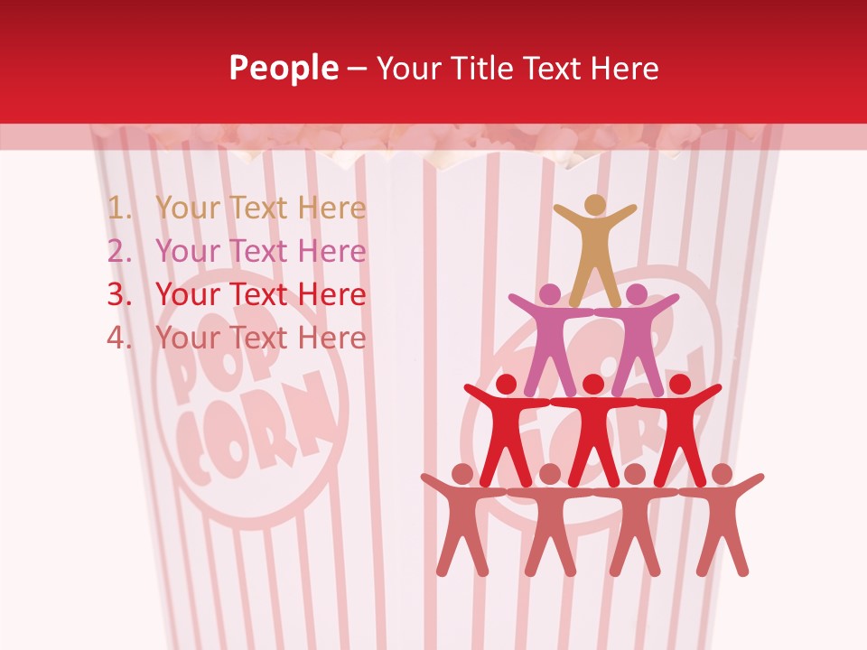 Salty Full Bucket PowerPoint Template