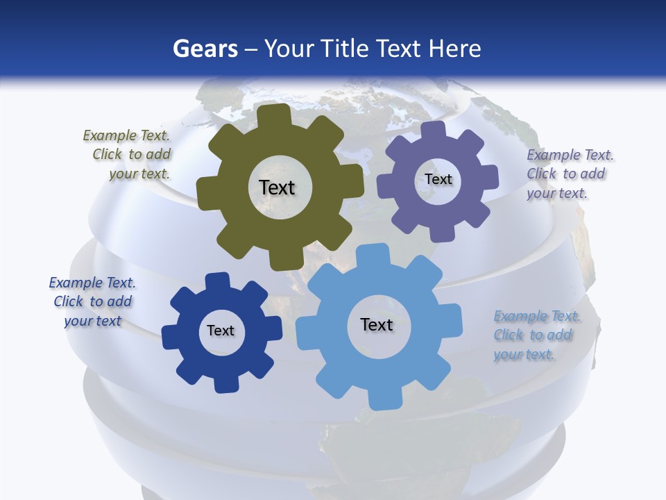 Planet Construction Land PowerPoint Template