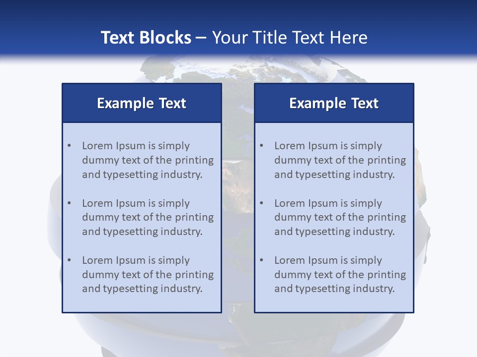 Planet Construction Land PowerPoint Template