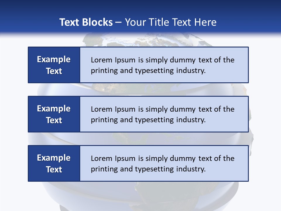 Planet Construction Land PowerPoint Template