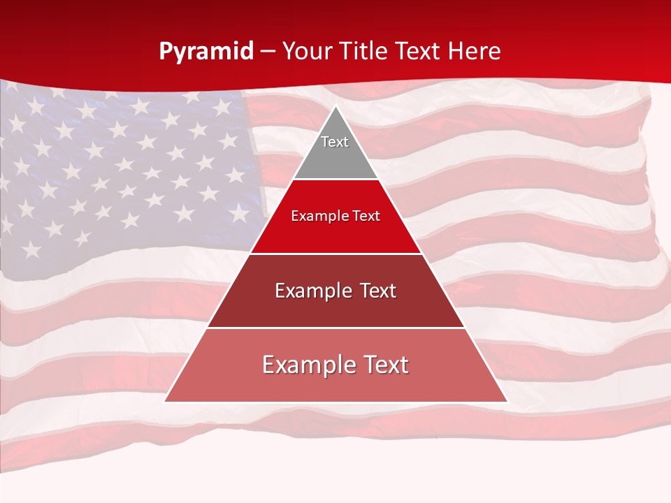 White Glory Usa PowerPoint Template