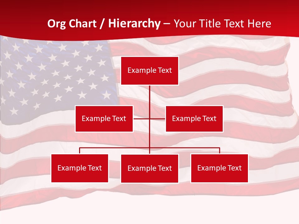 White Glory Usa PowerPoint Template