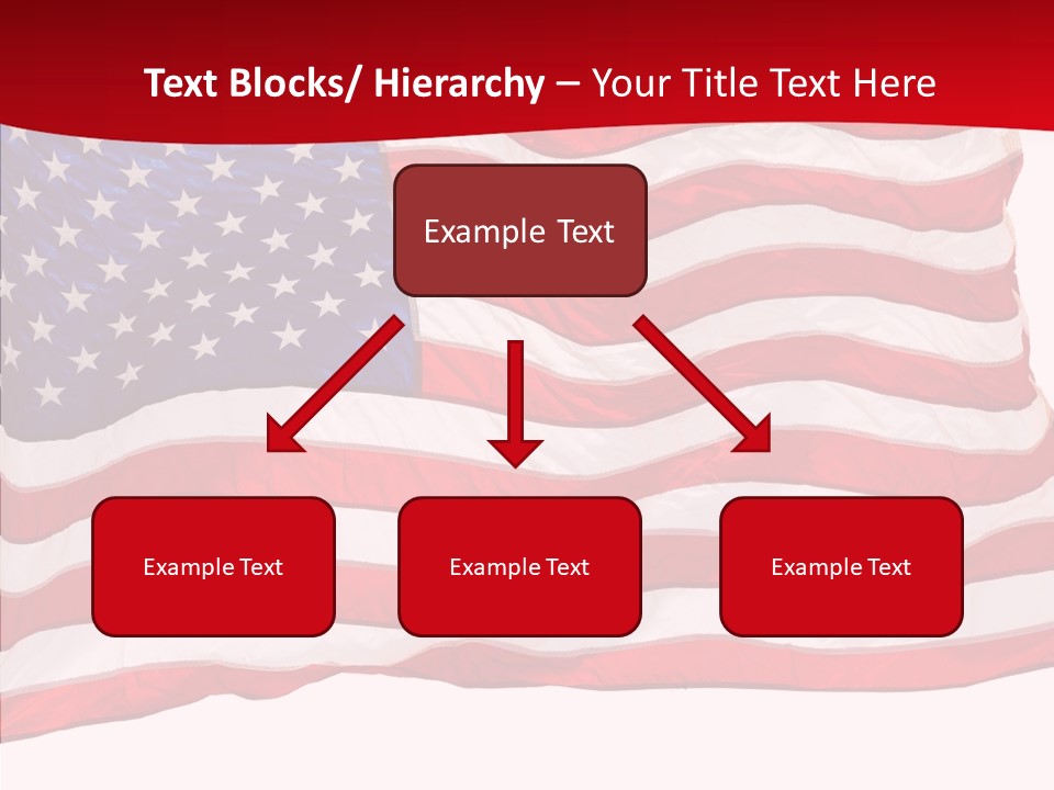 White Glory Usa PowerPoint Template