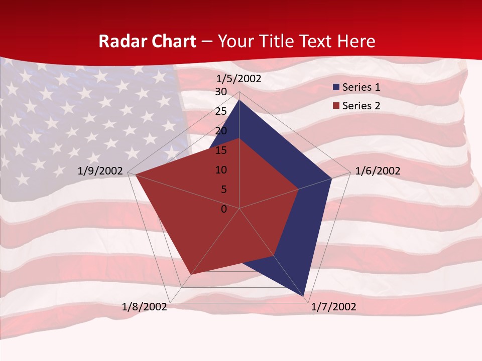 White Glory Usa PowerPoint Template