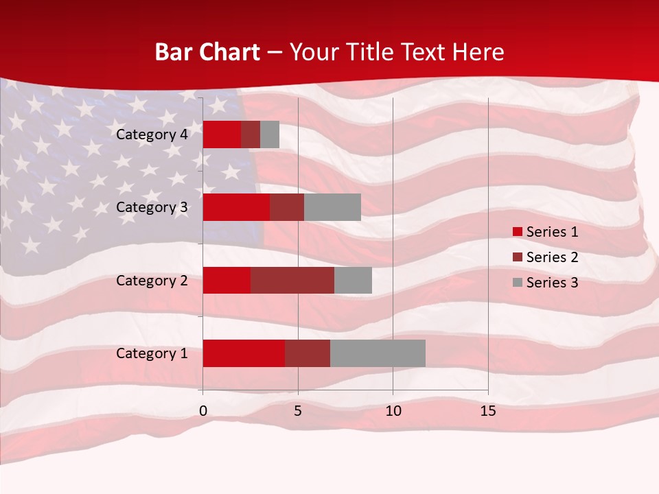White Glory Usa PowerPoint Template