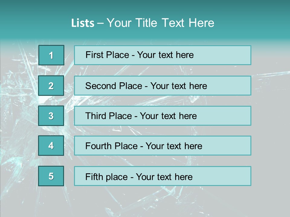Photography Accidents Abstract PowerPoint Template