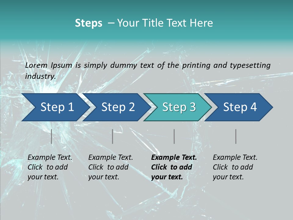 Photography Accidents Abstract PowerPoint Template