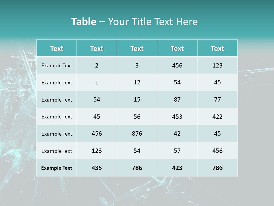 Photography Accidents Abstract PowerPoint Template
