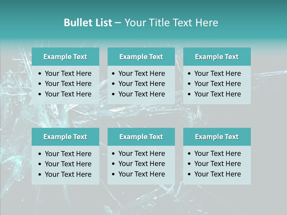 Photography Accidents Abstract PowerPoint Template