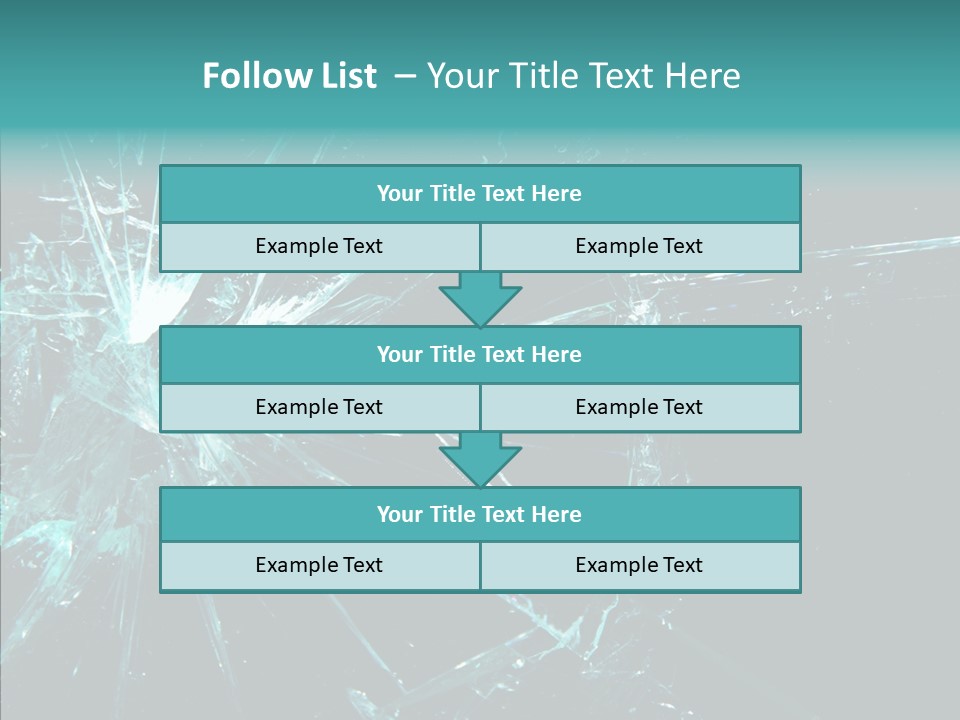 Photography Accidents Abstract PowerPoint Template