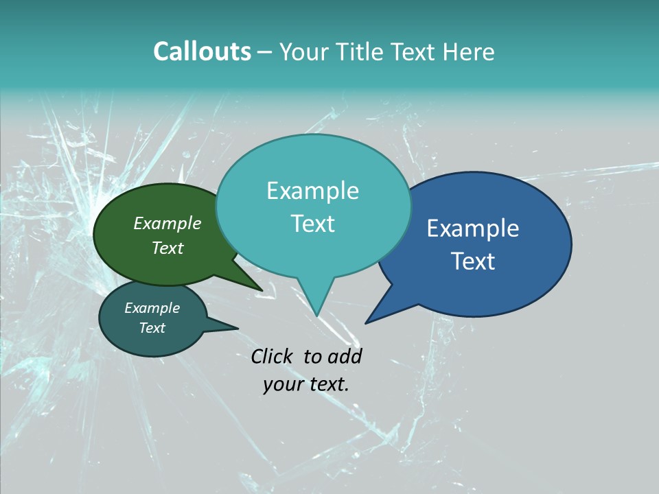 Photography Accidents Abstract PowerPoint Template