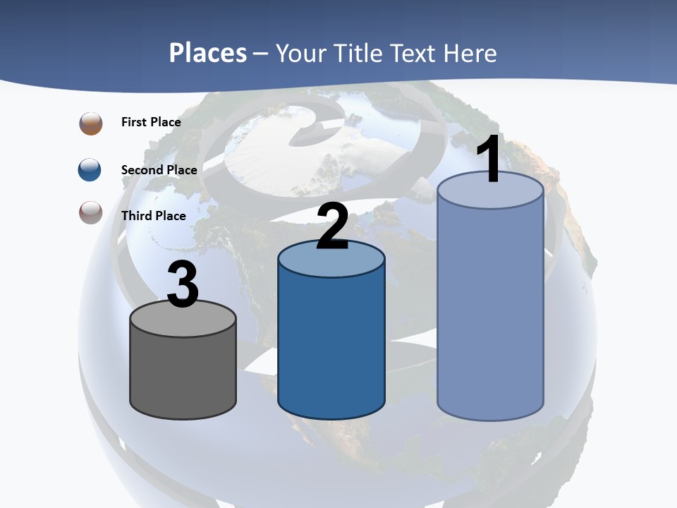 Planet Continent East PowerPoint Template