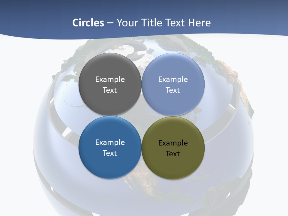 Planet Continent East PowerPoint Template