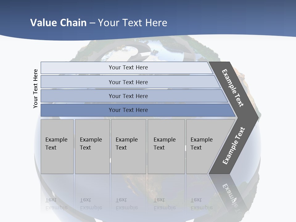 Planet Continent East PowerPoint Template