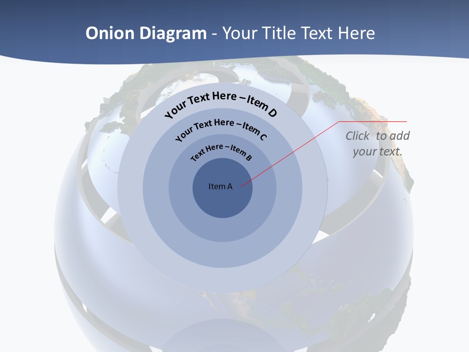 Planet Continent East PowerPoint Template