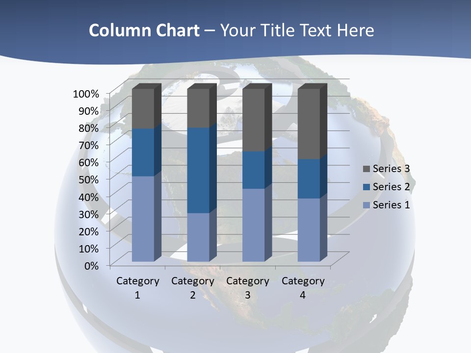 Planet Continent East PowerPoint Template
