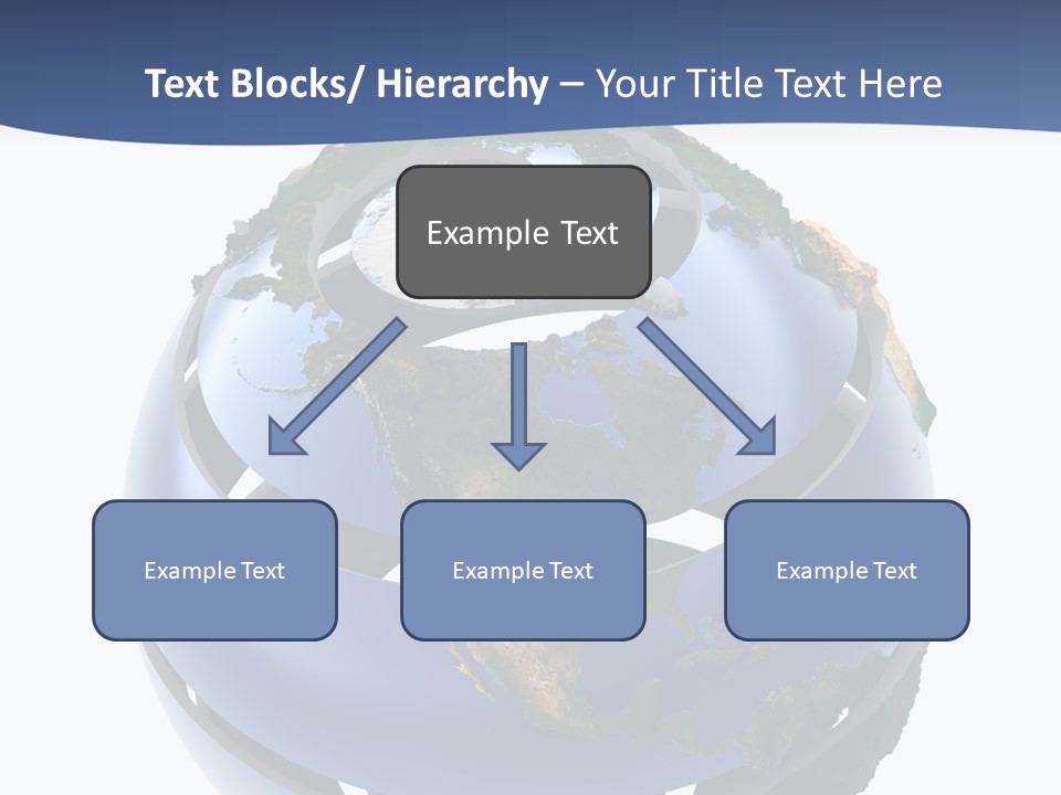 Planet Continent East PowerPoint Template