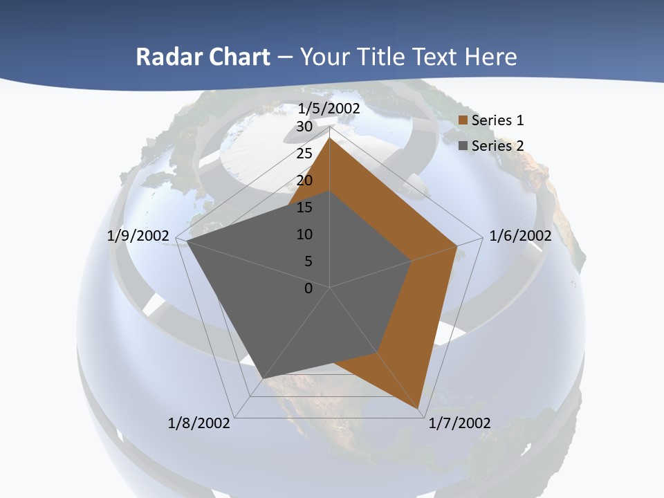 Planet Continent East PowerPoint Template