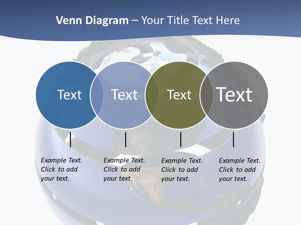 Planet Continent East PowerPoint Template