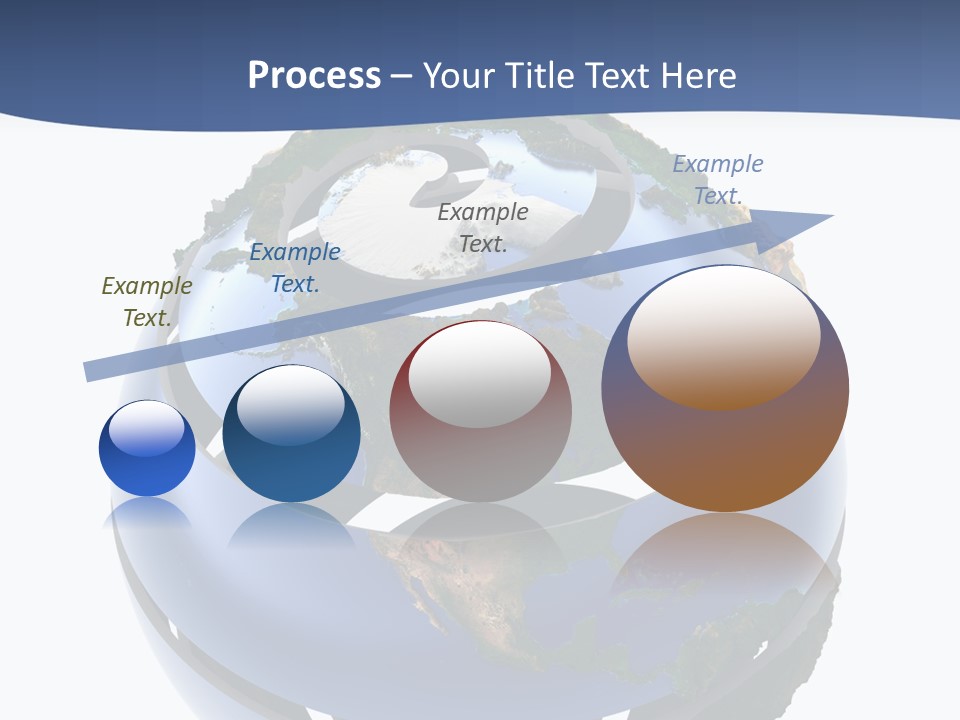 Planet Continent East PowerPoint Template