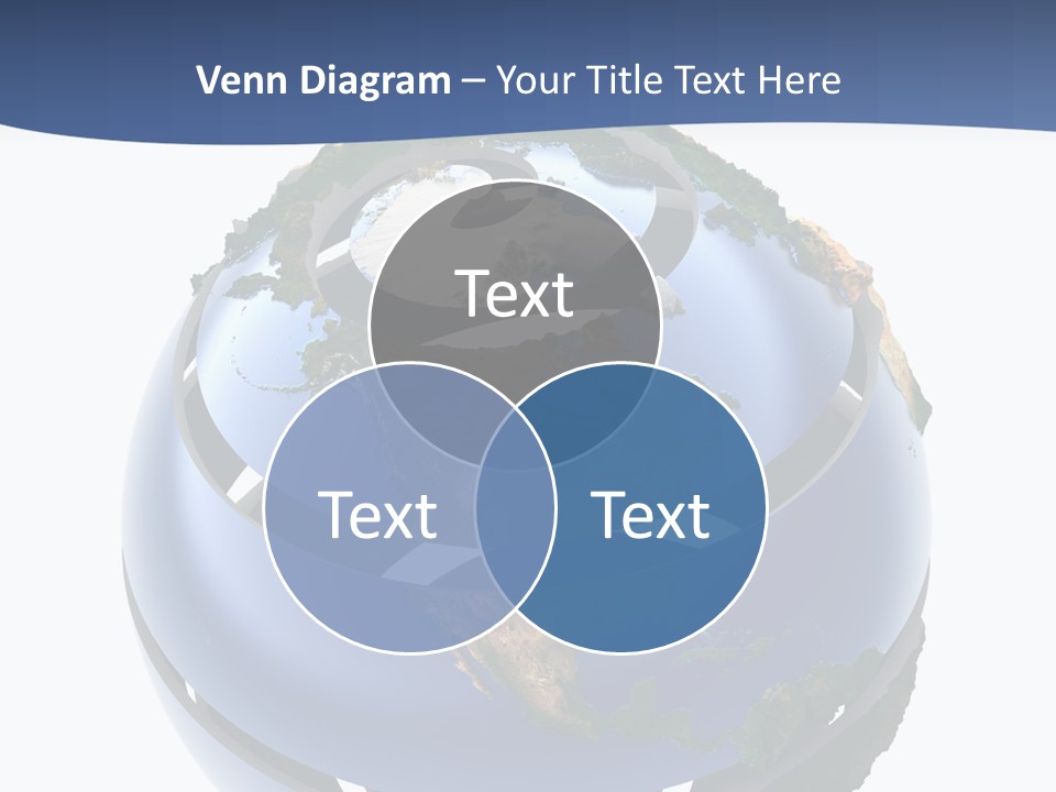 Planet Continent East PowerPoint Template