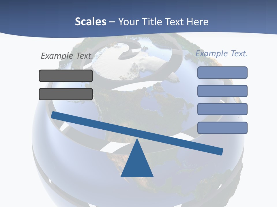 Planet Continent East PowerPoint Template