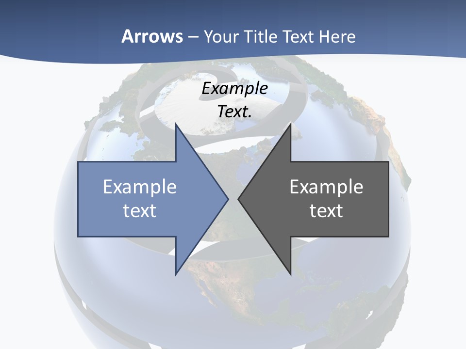 Planet Continent East PowerPoint Template