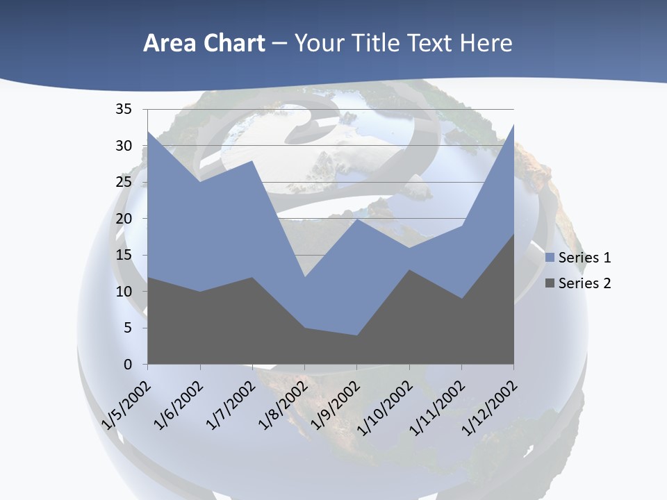Planet Continent East PowerPoint Template