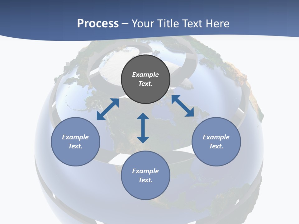 Planet Continent East PowerPoint Template